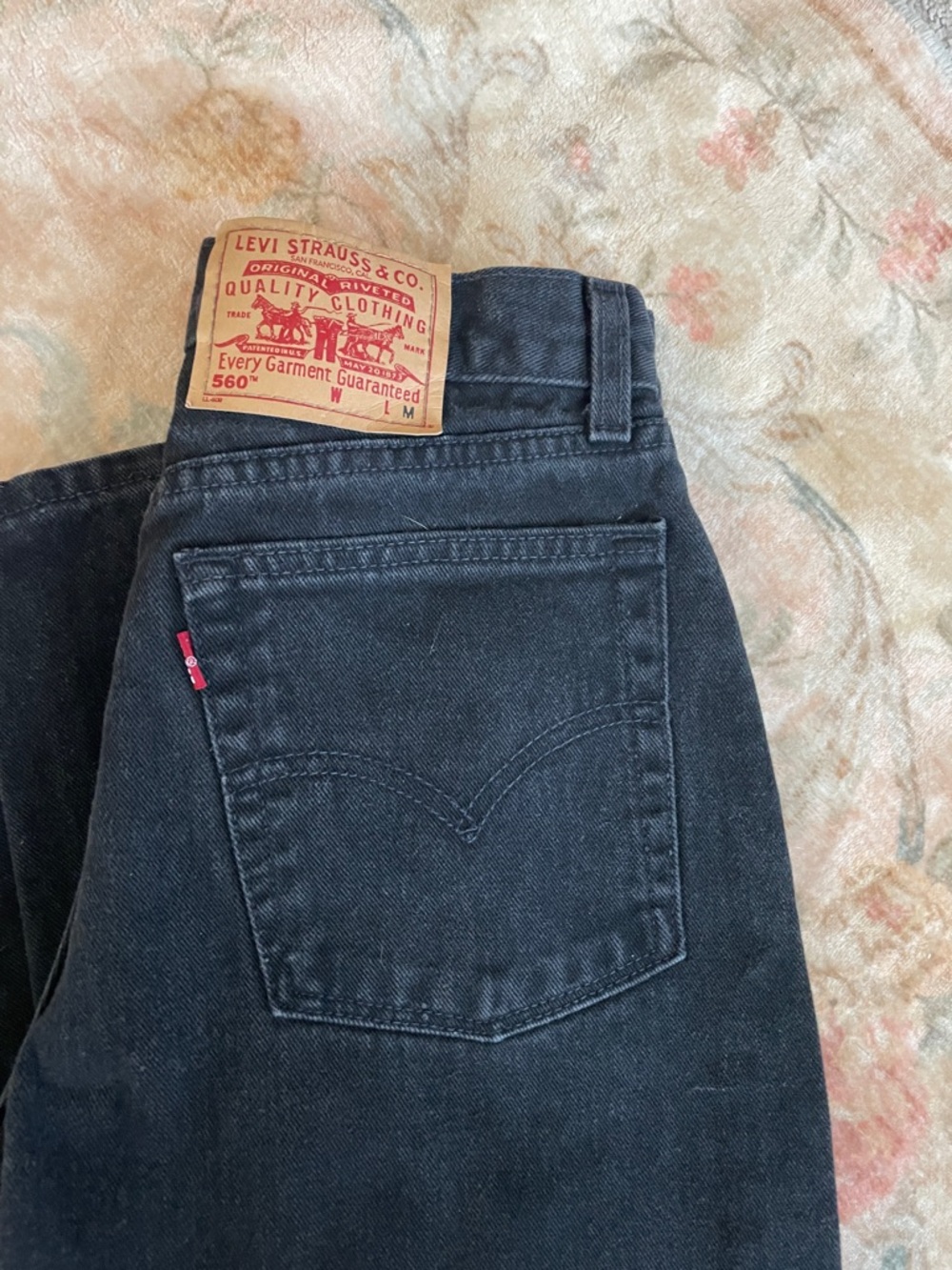 Vintage 560 Levi's Highrise Black